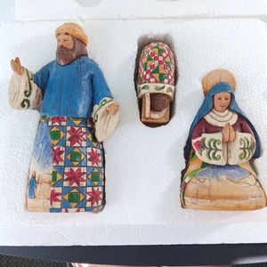 Ernesco New 2003 Jim Shore "Joy To The World! The Lord is Come" Nativity - Picture 1 of 4