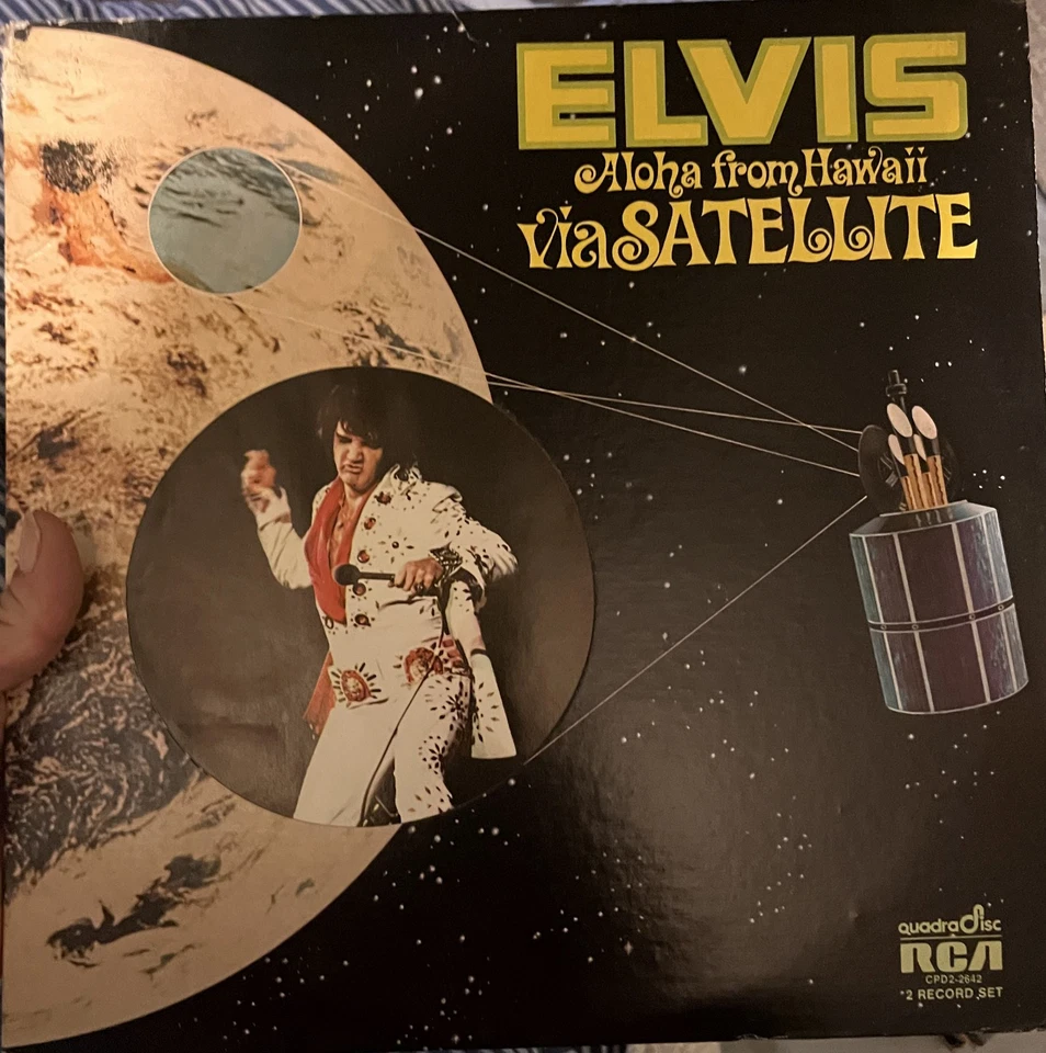 Rare elvis presley vinyl record Aloha From Hawaii Mint Condition  - Image 1 of 1