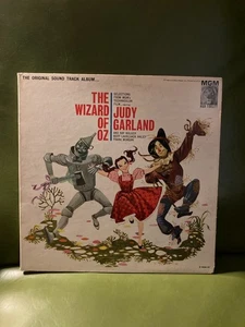 The Wizard Of Oz Original Soundtrack LP VINYL 1962 Judy Garland VG+ - Imagen 1 de 4