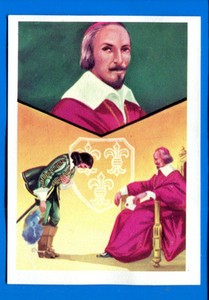 [GCG] ILLUSTRIOUS MEN Panini 1967 Figure Sticker No. 178 - RICHELIEU - Rec