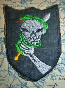 Black Ops - Patch - Recon Team Hunter - MACV-SOG - Skull - Vietnam War - 2292 - Picture 1 of 2