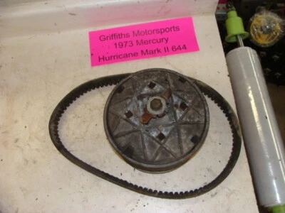1973 MERCURY 644 HURRICANE merc mark 2 ii embreagem de acionamento primário fabricante de equipamento original com parafuso de correia - Imagem 1 de 4