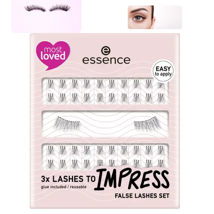 Essence Wimpern zum Beeindrucken Fake Lashes Set 01 Hey Pretty Lashes! - Bild 1 von 1