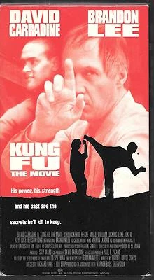 Warner HV, Kung Fu, The Movie, 1986, David Carradine, Brandon Lee, USED VHS - Image 1 of 2