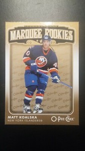 2006-07 O Pee Chee Marquee Rookies Matt Koalska
