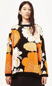 NUEVO SIN ETIQUETAS MARIMEKKO 100% algodón tejido Piper suéter jersey talla L / oversize ligero - Imagen 1 de 11