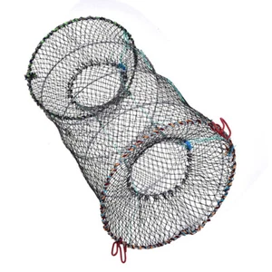 Foldable Lobster Crayfish Crab Crawfish Shrimp Fish Trap Cage Fishing Net ( FF - Picture 1 of 13