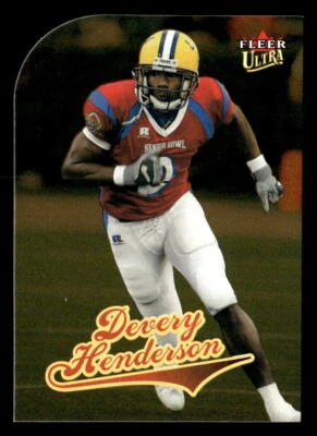 Devery Henderson 2004 Ultra Gold Medallion Rookie Card #217 New Orleans Saints - Image 1 of 2