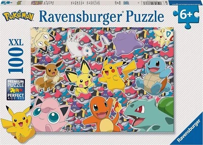 Ravensburger Pokemon Ready to Battle 100 piece extra large jigsaw puzzle - Image 1 of 2