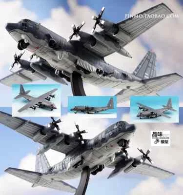 WLTK 1/200 US AC130 Air Gunship Heavy Ground Attack Aircraft Finished Model NEW - Image 1 of 4