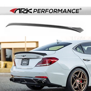 ARK Performance A-Style Carbon Fiber Rear Spoiler for 2019-2021 Genesis G70 - Picture 1 of 5