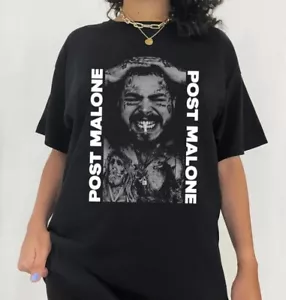 Vintage Post Malone Shirt Rap Unisex Tee Birthday Gift Gift For Fan S-5XL - Picture 1 of 3