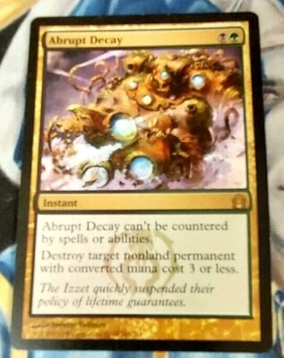 Abrupt Decay MTG Return to Ravnica Rare Instant Moderately Played x1 JS3 - Image 1 of 4