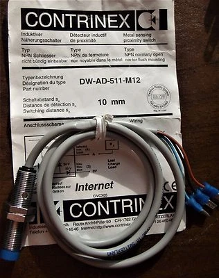 Proximity switch Contrinex DW-AD-511-M12 - Image 1 of 2