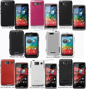 NEW OtterBox Commuter Series Case for Droid RAZR HD / RAZR MAXX HD & PHOTON Q 4G - Picture 1 of 6