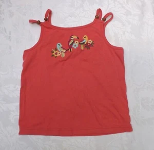 Gymboree Girls Tropical Birds Tank Top Beads - Size 8 - Picture 1 of 8
