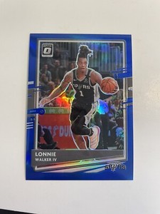 2020-21 Panini Donruss Optic Blue Prizm /59 Lonnie Walker IV #83
