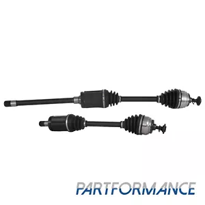 2 New Front CV Axles Fit BMW 528i 535d 535i 550i 640i 650i xDrive AWD Left Right - Picture 1 of 9