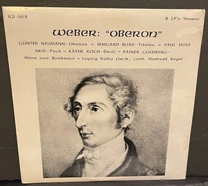 sealed 2Lp WEBER - OBERON Günter Neumann Lepzig Radio Orch IGI-362 UNFINDABLE - Picture 1 of 3