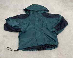 Bass Pro Shops Jacket Mens Small Green Coat Hooded Hood Zip Pockets - Picture 1 of 12