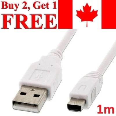 For Nintendo Wii U Gamepad Controller USB Charger Charging Cable Power Cord - Image 1 of 2