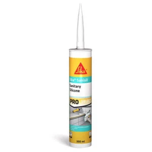 Sikaflex Sanisil Sanitär Silikon weiß 300ml Dusche Küche Wohnwagen Yacht Z113 - Bild 1 von 1
