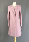 Ted Baker Coat Emiilio Dusky pink wool cashmere blend SIZE 2 UK 10