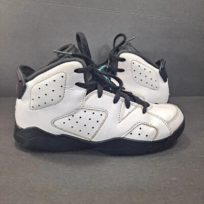 Nike Air Jordan 6 Retro PS 'Hyper Jade' 384666-122 Juvenil Talla 2Y Foto 1 de 4