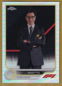 2022 Topps Chrome Formula 1 Refractors #103 Mattia Binotto CREW - Photo 1 sur 2