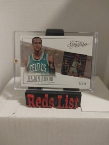 2013-14 Panini Signatures Film 32/35 Rajon Rondo #120 Boston Celtics FHOF 