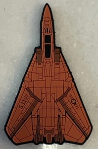*BRAND NEW* 5.11 TACTICAL F14 PLANE FLIGHT PATCH FIGHTER JET 🛩️ RARE ORANGE - Picture 1 of 5