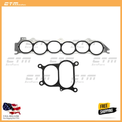 Set Intake Plenum Gaskets Upper for Nissan Altima Murano Maxima Quest I35 02-04 Foto 1 de 4