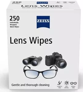 Zeiss Optical Moist Lens Cleaning Wipe Glasses Camera Phone Screen 1 to 500 Wipe - Picture 1 of 20