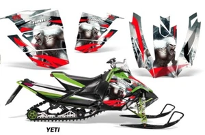 Decal Wrap Skins Graphics Kit For Sno Pro Race 500/600 Sled 08-11 - YETI Red - Picture 1 of 1