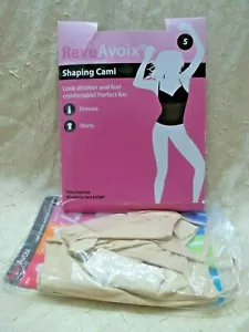 Reve Avoix Shaping Cami Camisole Soft size Small Slims Tummy Bra Bulge - Picture 1 of 5