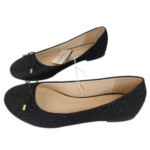 WFL Flats Round Toe Slip On Comfort Walking Ballet Flat Shoes Black Women's  7 - Picture 1 of 8