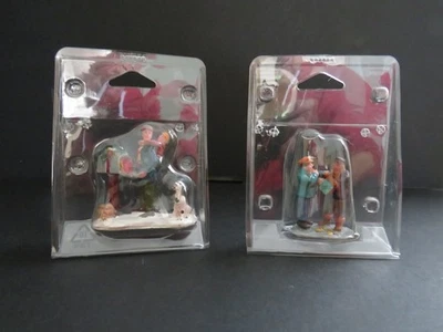 Lemax Christmas Village Figurines - Cookies & Postbox - Image 1 of 3