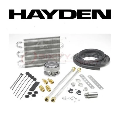 Hayden Engine Oil Cooler for 1966 Chevrolet C30 Panel - Belts Cooling ta Foto 1 de 4