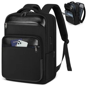 Business Laptop Backpack for Men - 15.6 Inch Travel Backpack with USB Chargin... - Picture 1 of 6