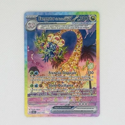 Pokemon: Exeggutor Di Alola EX SSP 242 ITA - DOUBLE RARE - NM - Immagine 1 di 3