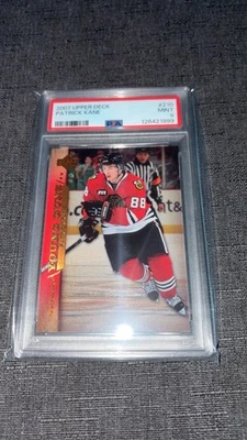 patrick kane young guns psa 9 Rookie 2007 - Image 1 of 2