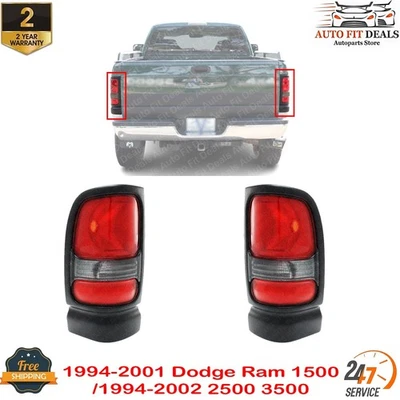 Conjunto de luces traseras lado izquierdo y derecho para Dodge Ram 1500 1994-01/94-02 2500 3500 Foto 1 de 4