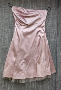 Spotlight By Warehouse Size 14 Rose Pink Corset Prom Event Party Dress - Picture 1 of 14