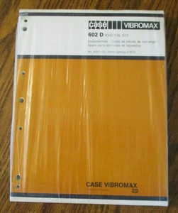 *Case Vibromax 602 D Roller Teilekatalog Handbuch Buch 8-3870 Deutz KHD F4L 912 - Bild 1 von 3