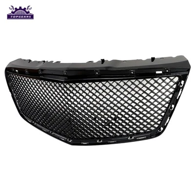 Grill Fit For Cadillac CTS Sedan B Style 2014-2019 Front Bumper Hood Grille New Foto 1 de 4