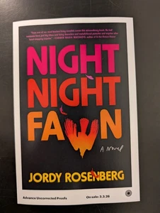 Night Night Fawn : A Novel by Jordy Rosenberg (2026, ARC) - Picture 1 of 1