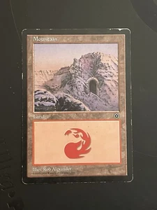 Mountain 159 Portal Second Age MTG MP - Picture 1 of 2