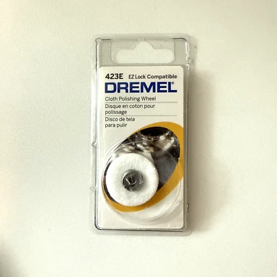 DREMEL 423E EZ LOCK CLOTH POLISHING WHEEL NEW IN PACKAGE - Image 1 of 2