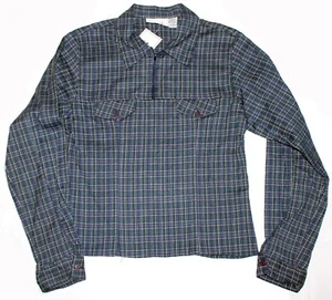 Maglione donna blu manica lunga Prete collezione elasticizzato nuovo con etichetta taglia M - Foto 1 di 3