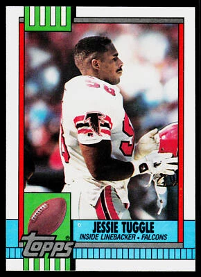 Jessie Tuggle, 1990 Topps, #479, Atlanta Falcons, RC - Image 1 of 2
